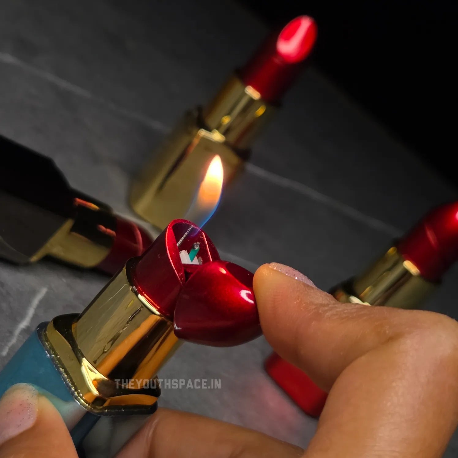 Glam Lipstick Flame Lighter