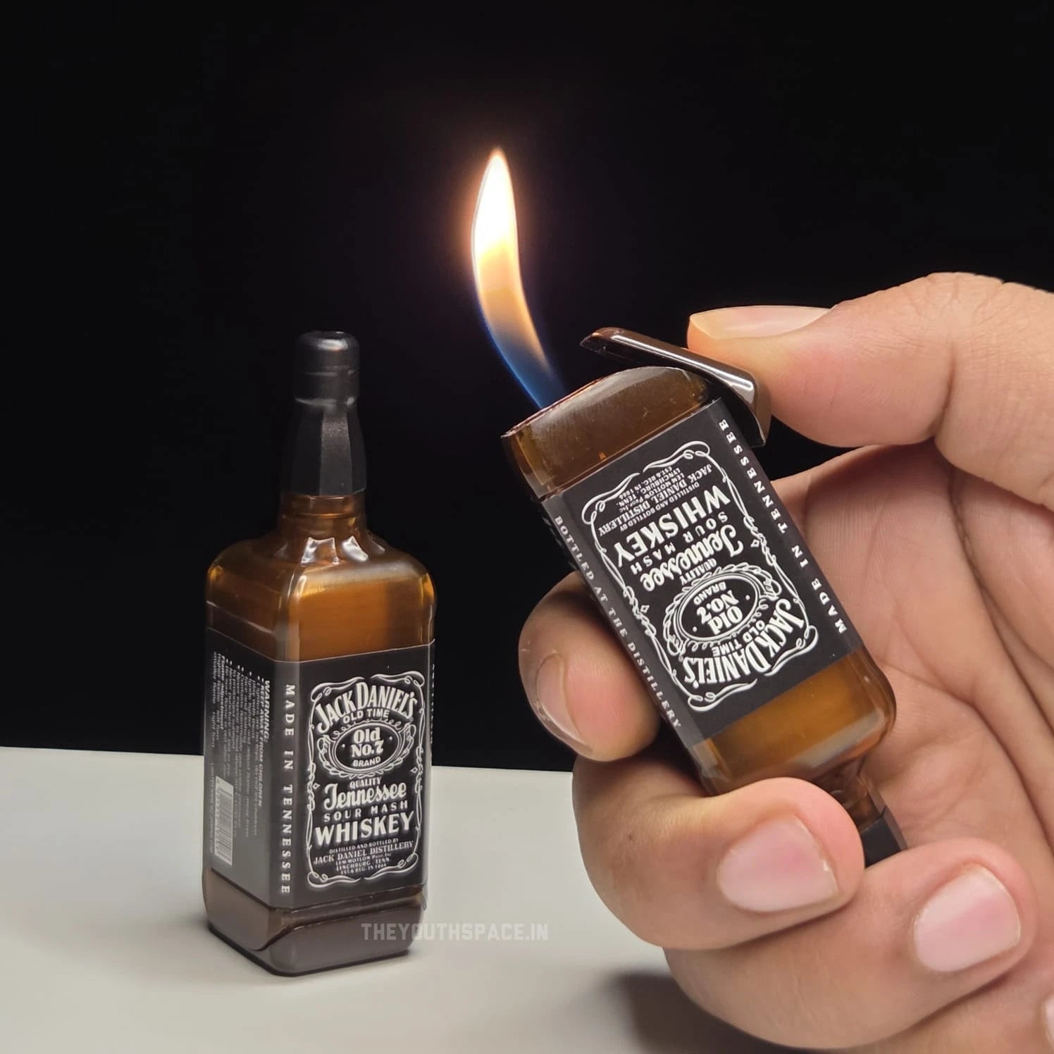 Oak Barrel Flame Butane Gas Lighter