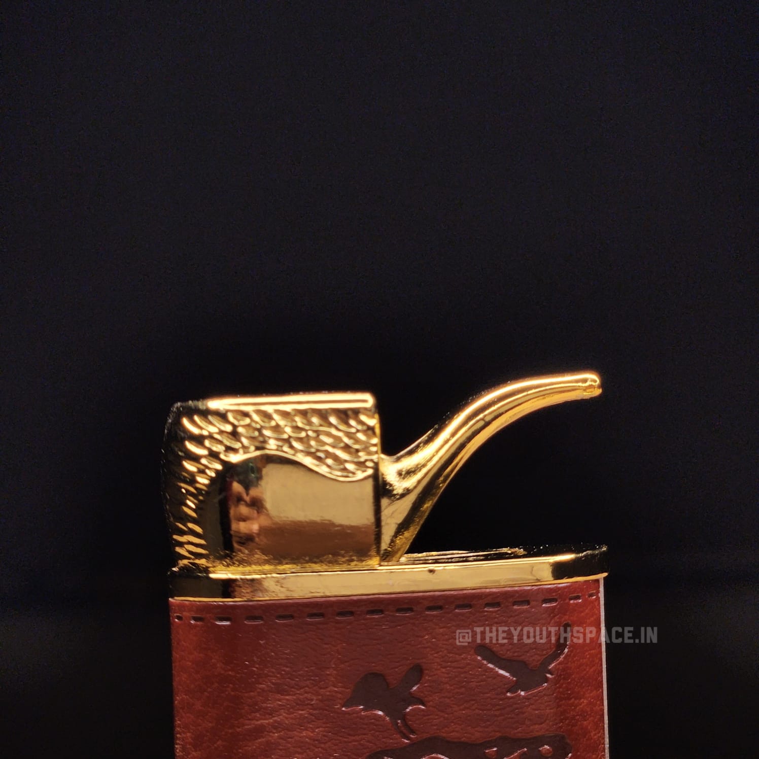 Cigar Styled Jet Flame Lighter (Metallic)