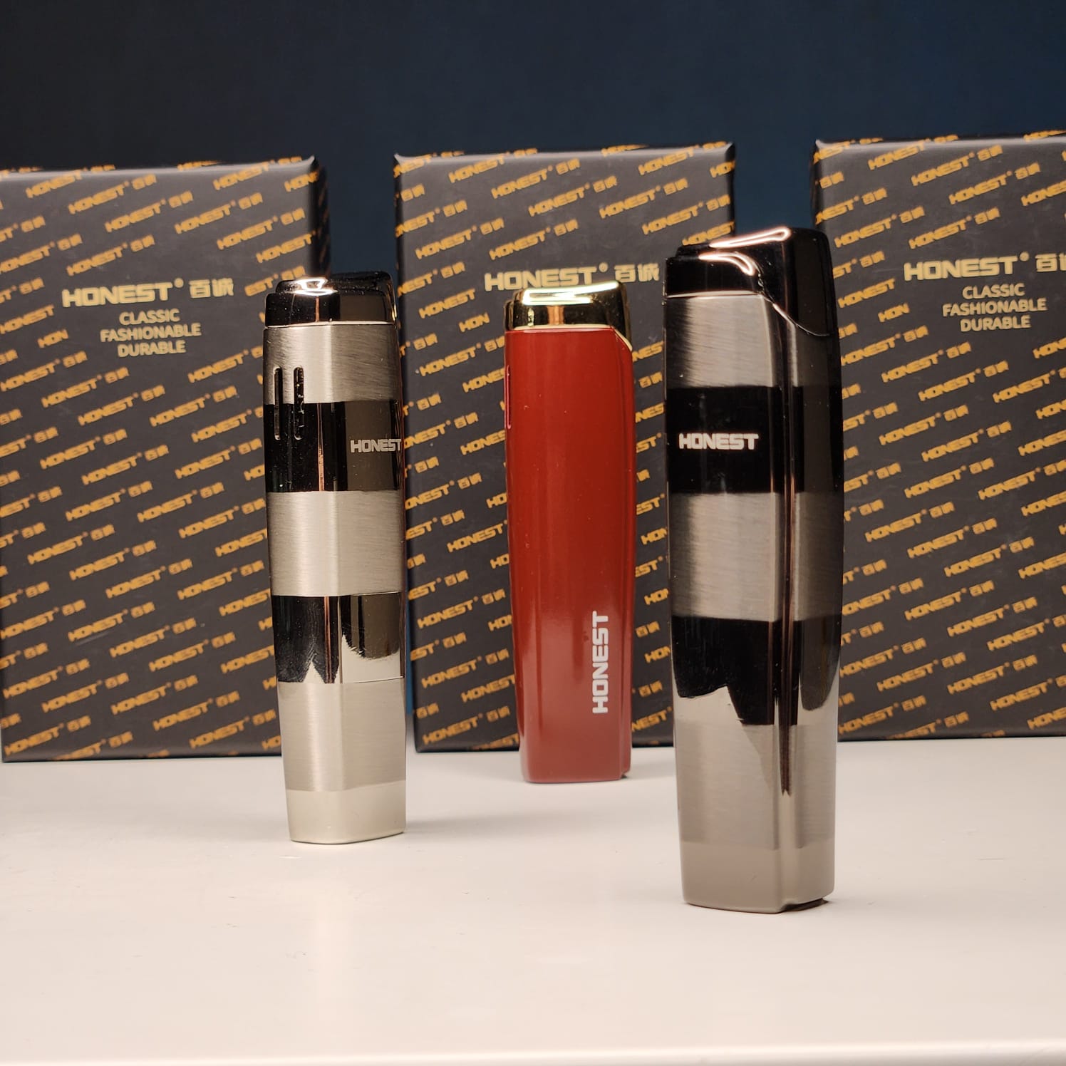 Honest Jetlite metallic Lighter