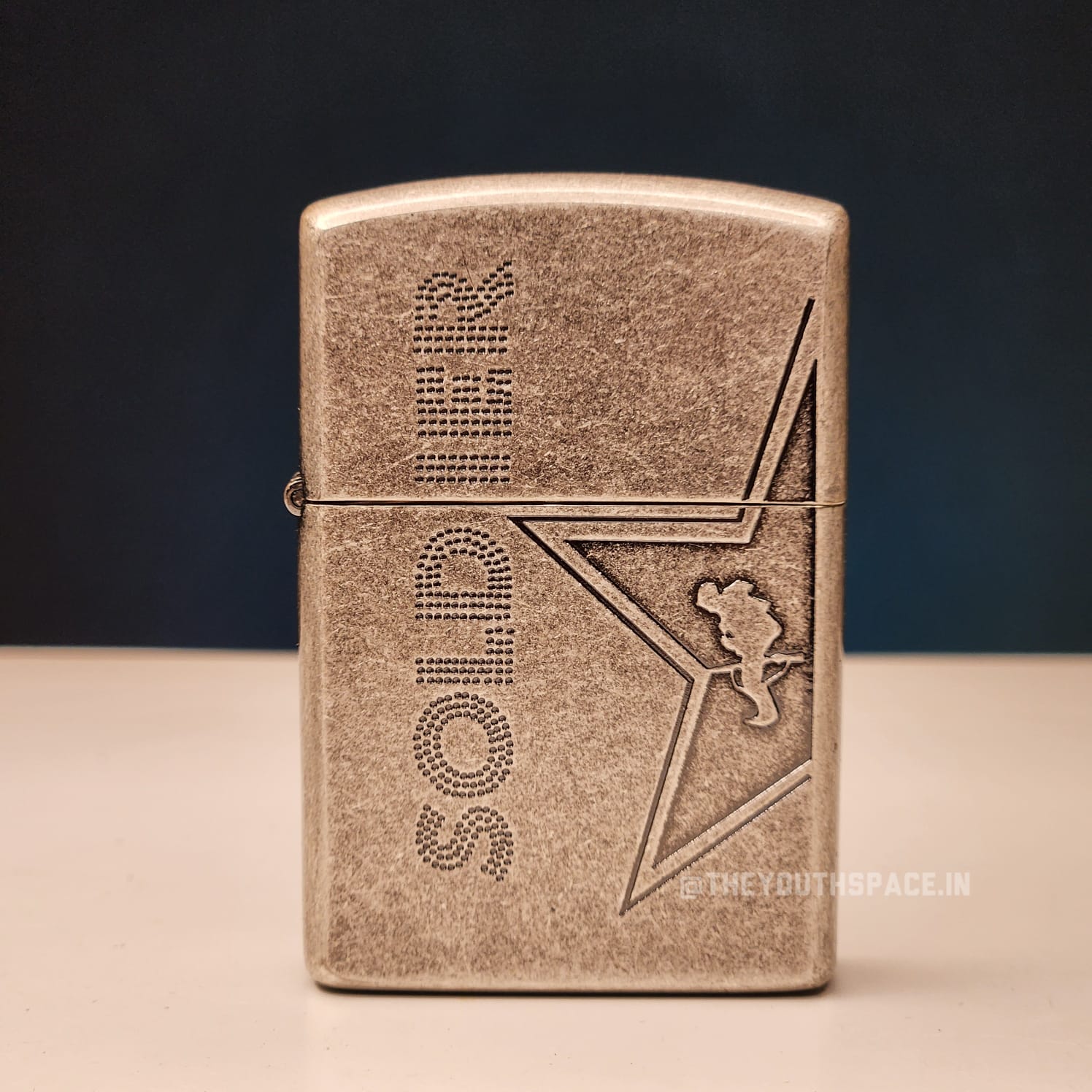 ZORRO ULTIMATE JUSTICE BRASS SOLDIER LIGHTER 22HK