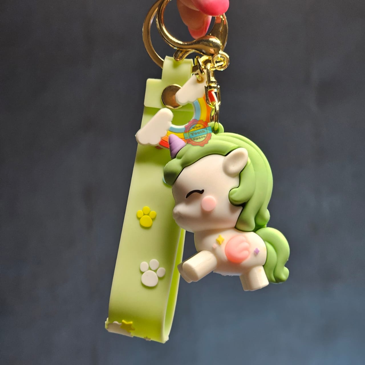 Unicorn Silicone Keychain (code 2)
