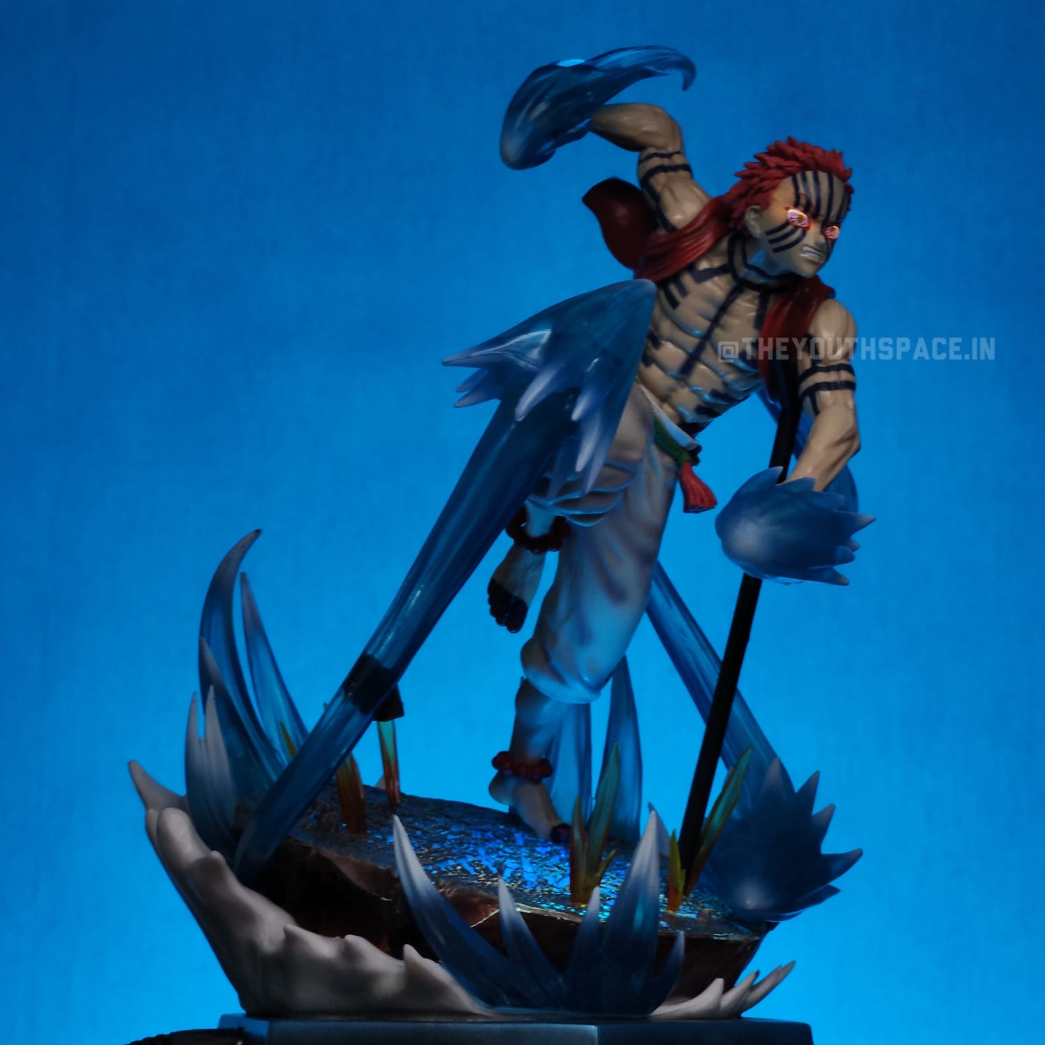 Akaza Action Figure with Lights - Demon Slayer