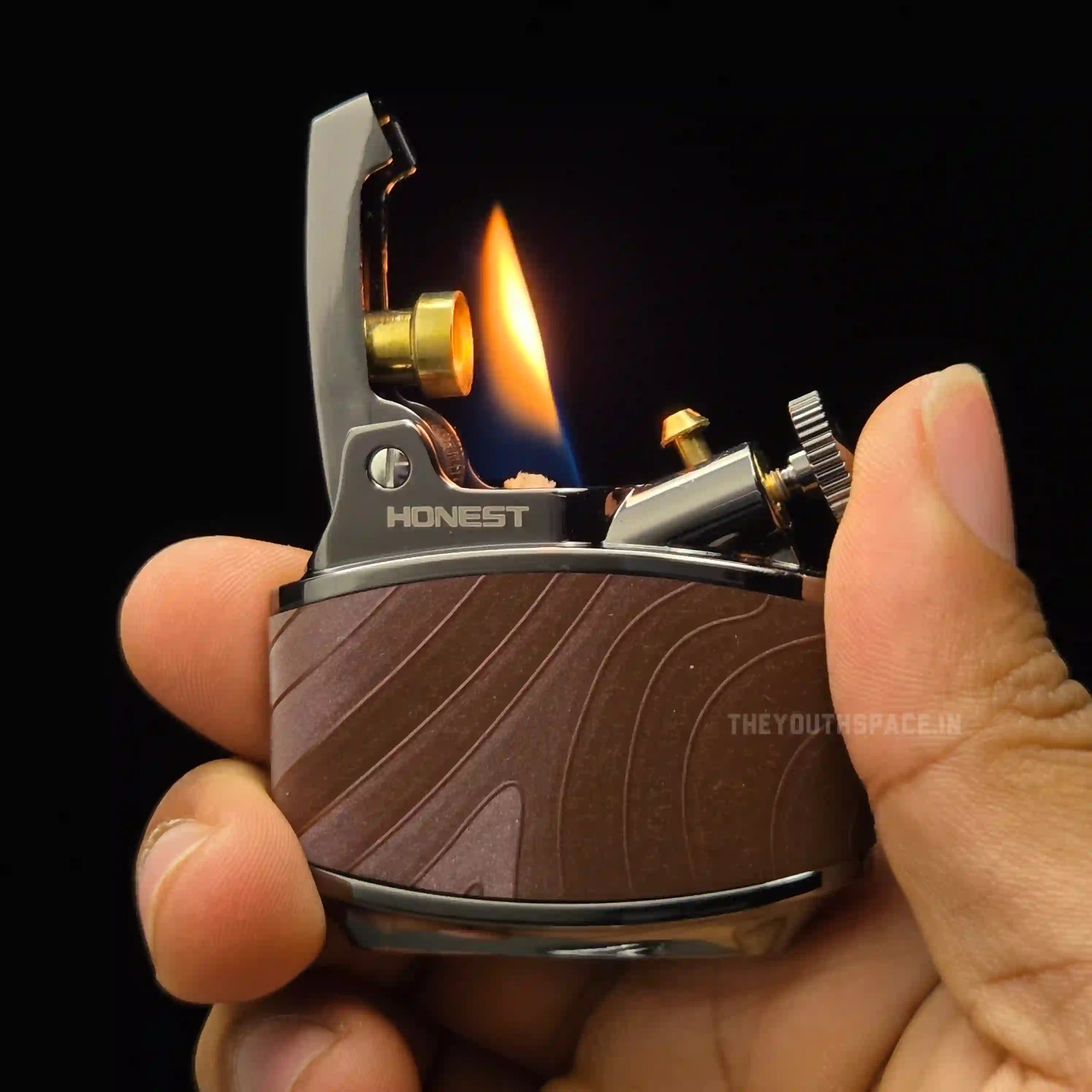 HONEST Golden Sturgeon Series Kerosene Lighter