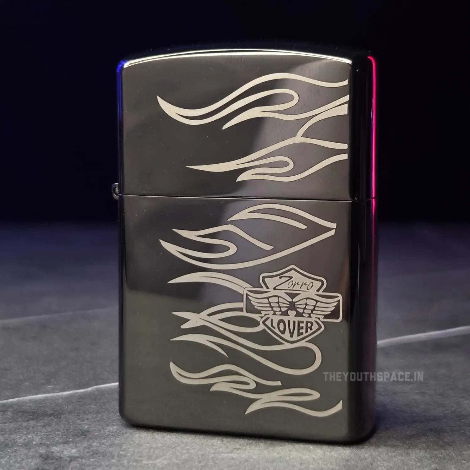 Zorro Ultimate Justice Brass Flame Lighter 22 HK