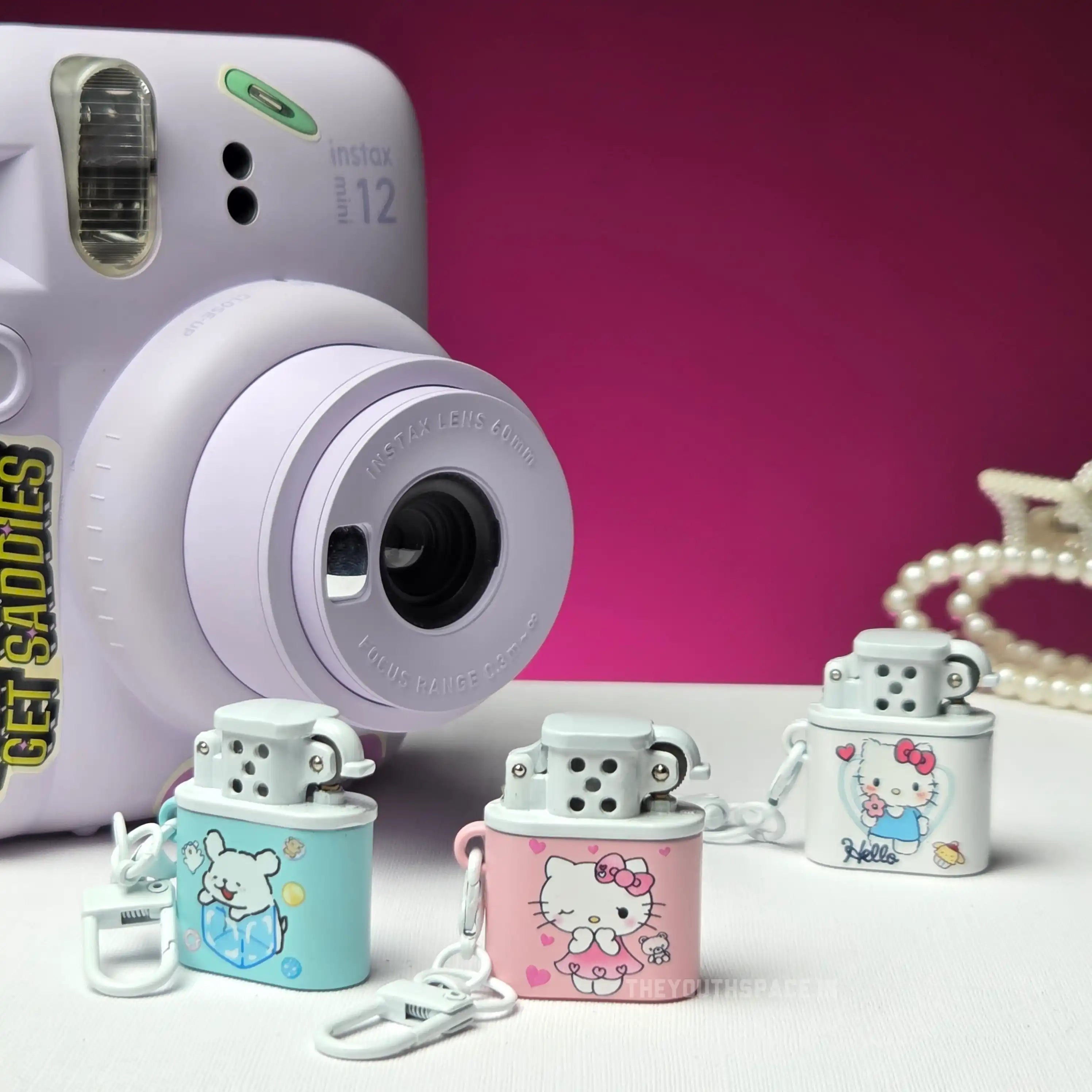 Cute Kitty Mini Keychain Lighter