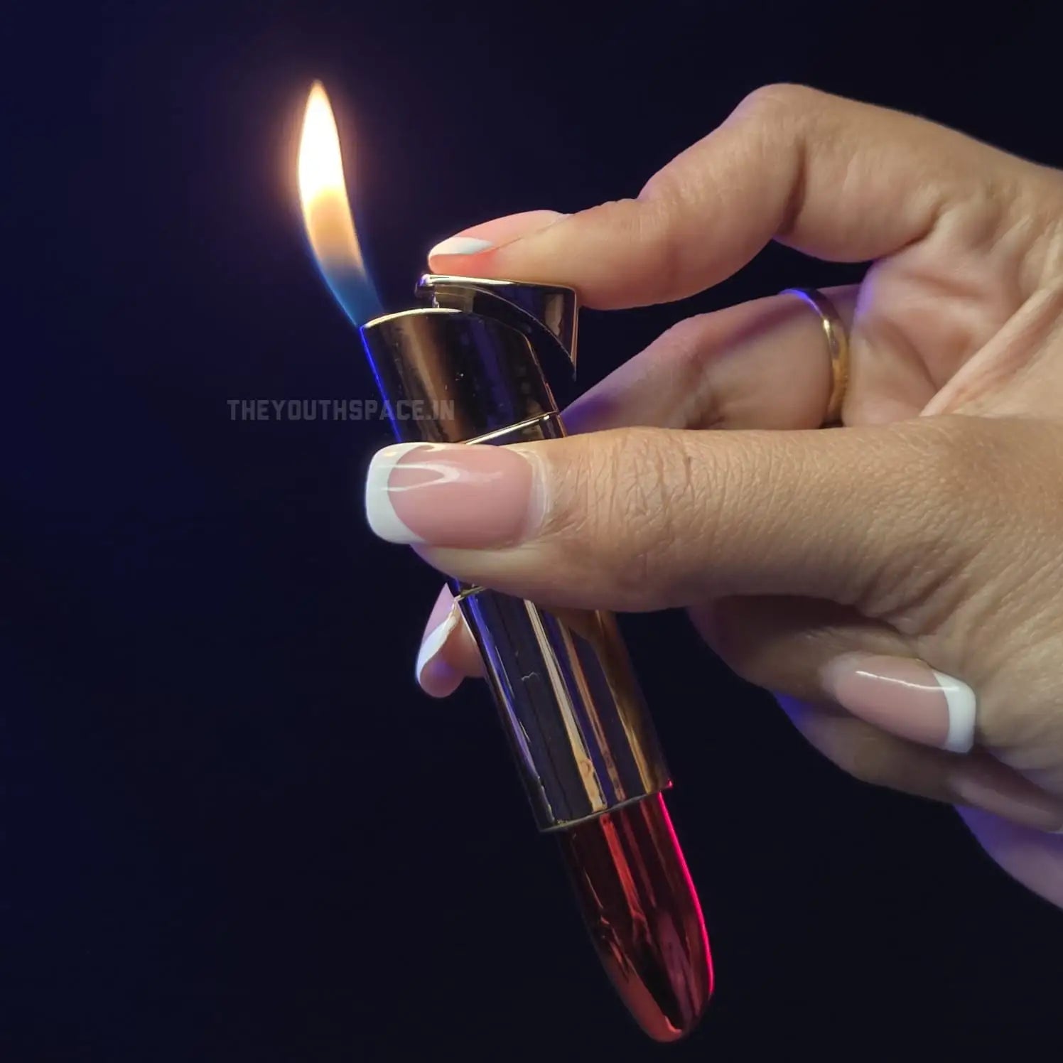 Hidden Lipstick Lighter
