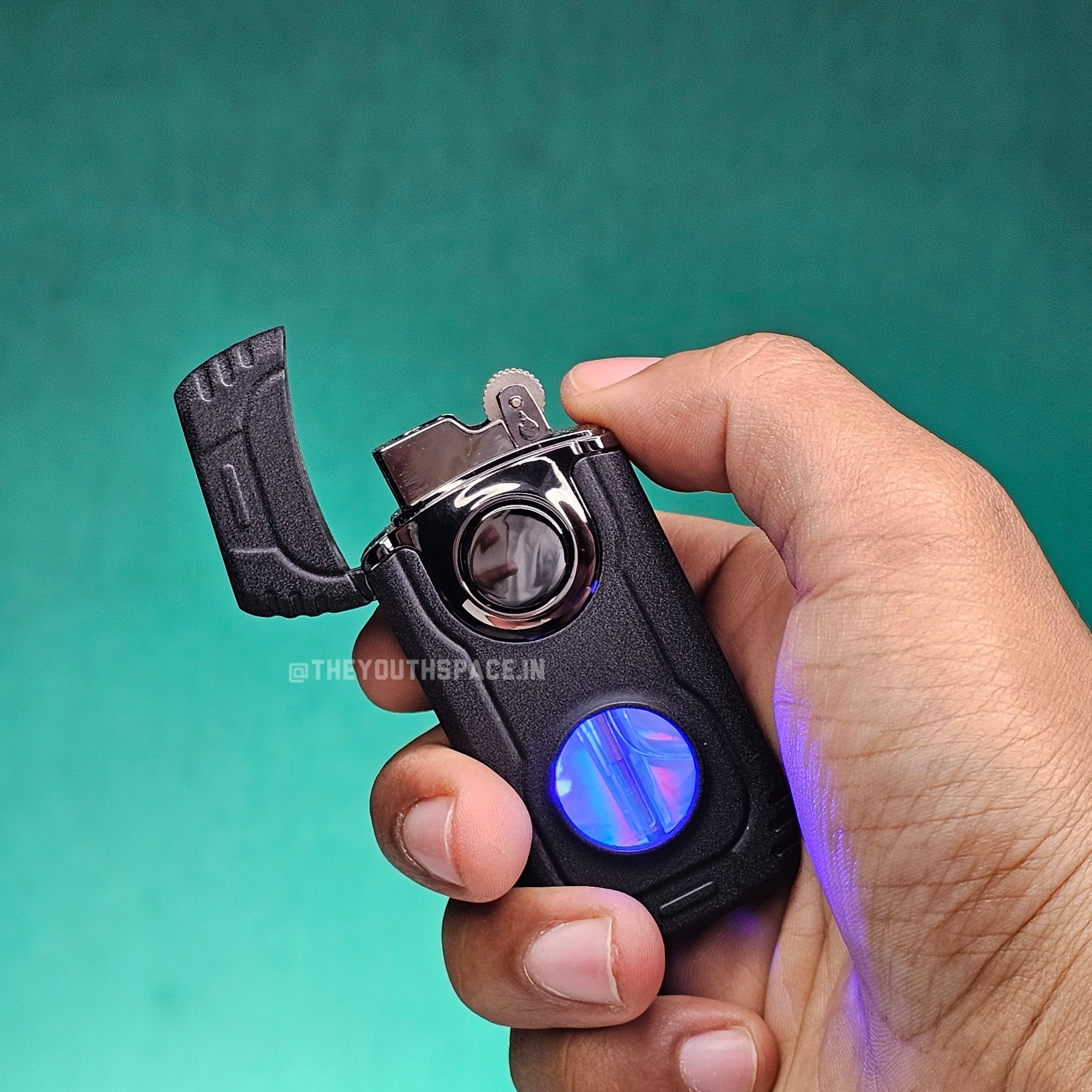 Premium FlameShift Tank Lighter (with Light)