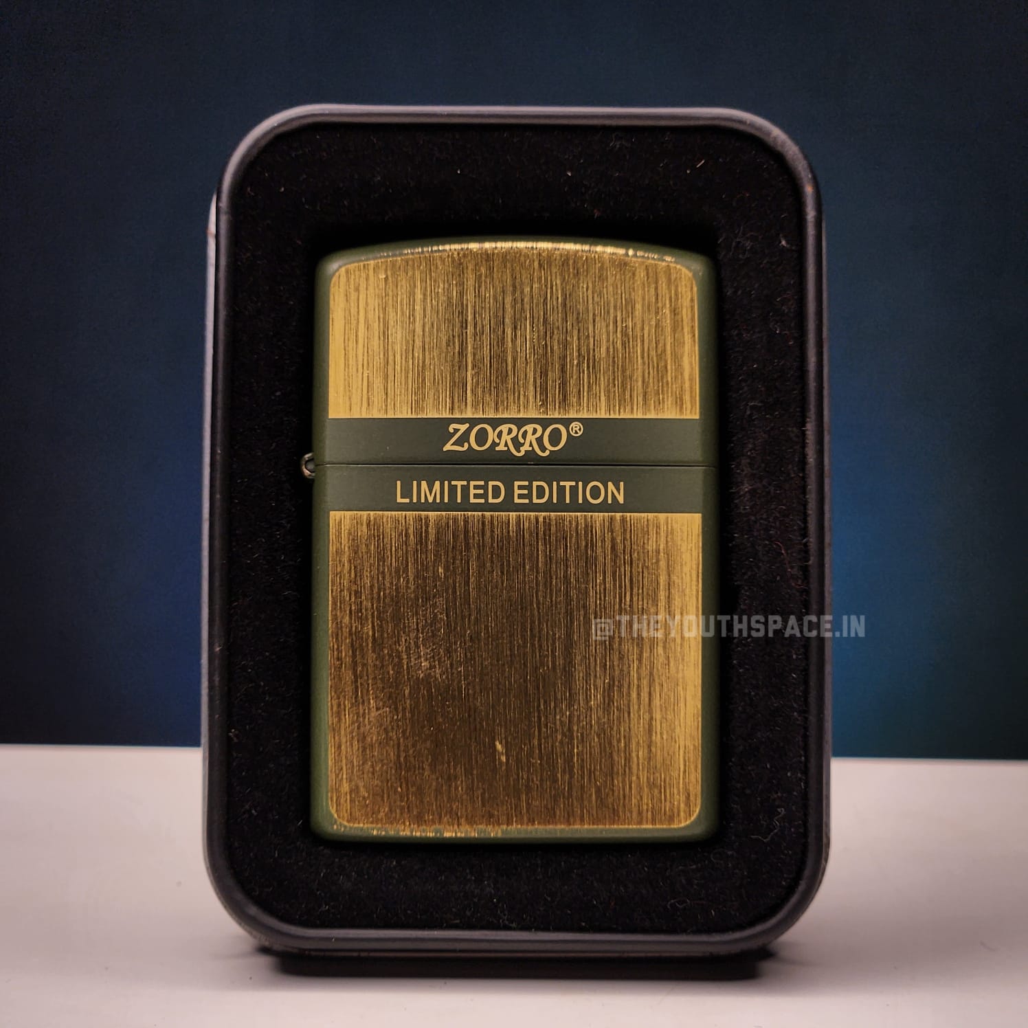 ZORRO ULTIMATE JUSTICE LIMITED EDITION BRASS DRAGON LIGHTER 22HK