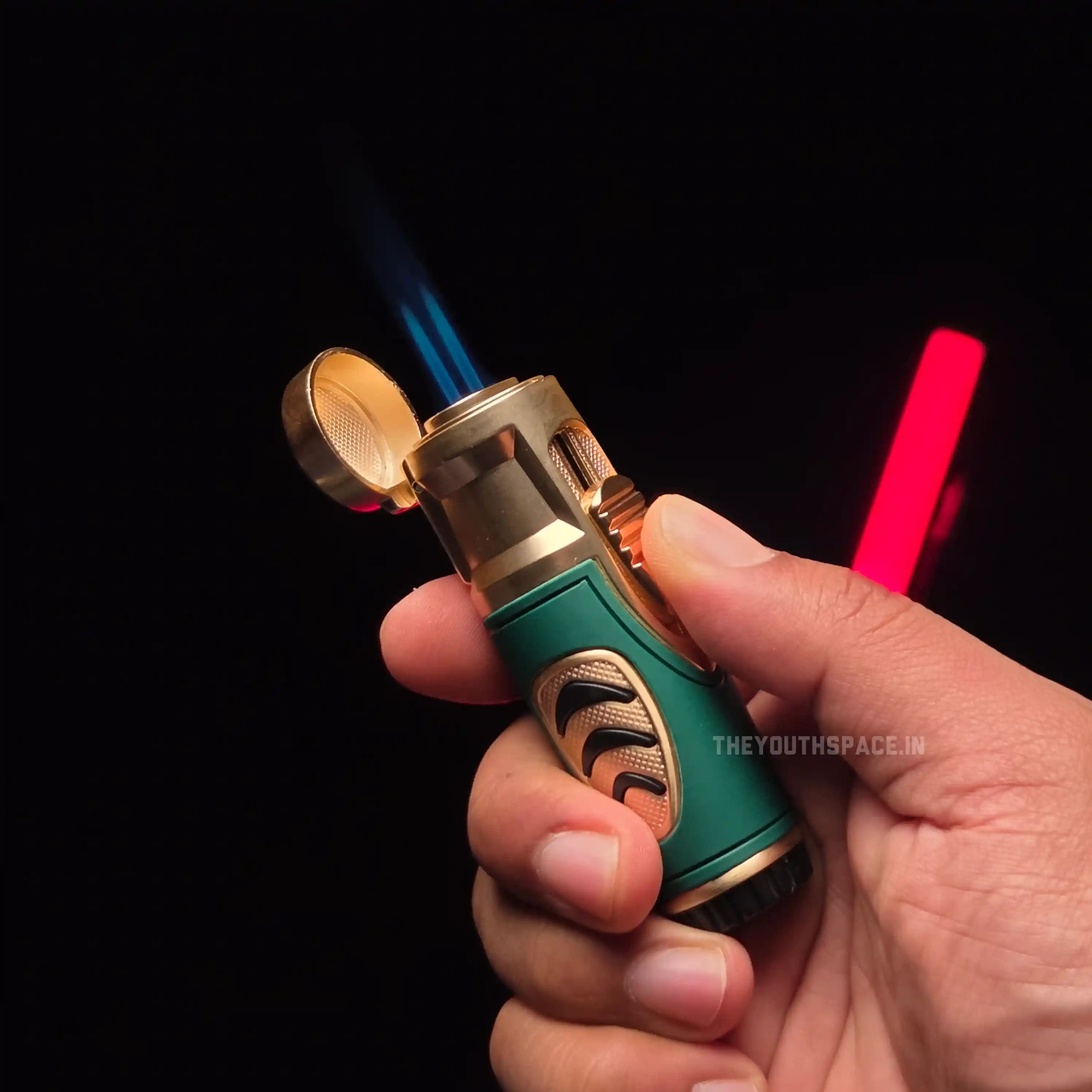 Torch Grip Dual Flame Lighter