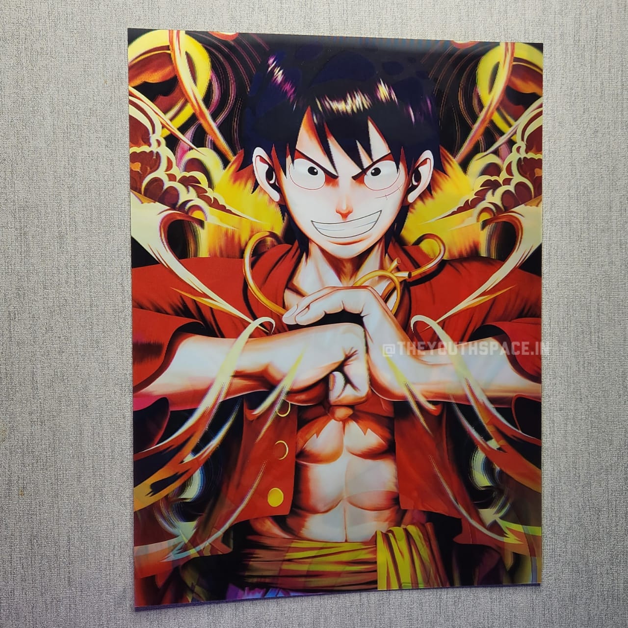 Luffy, Ace & Kid 3D Motion Poster