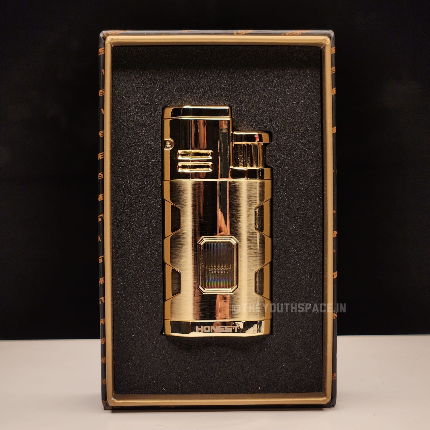 Jet Storm Turbo – Triple Flame Lighter (Metallic)