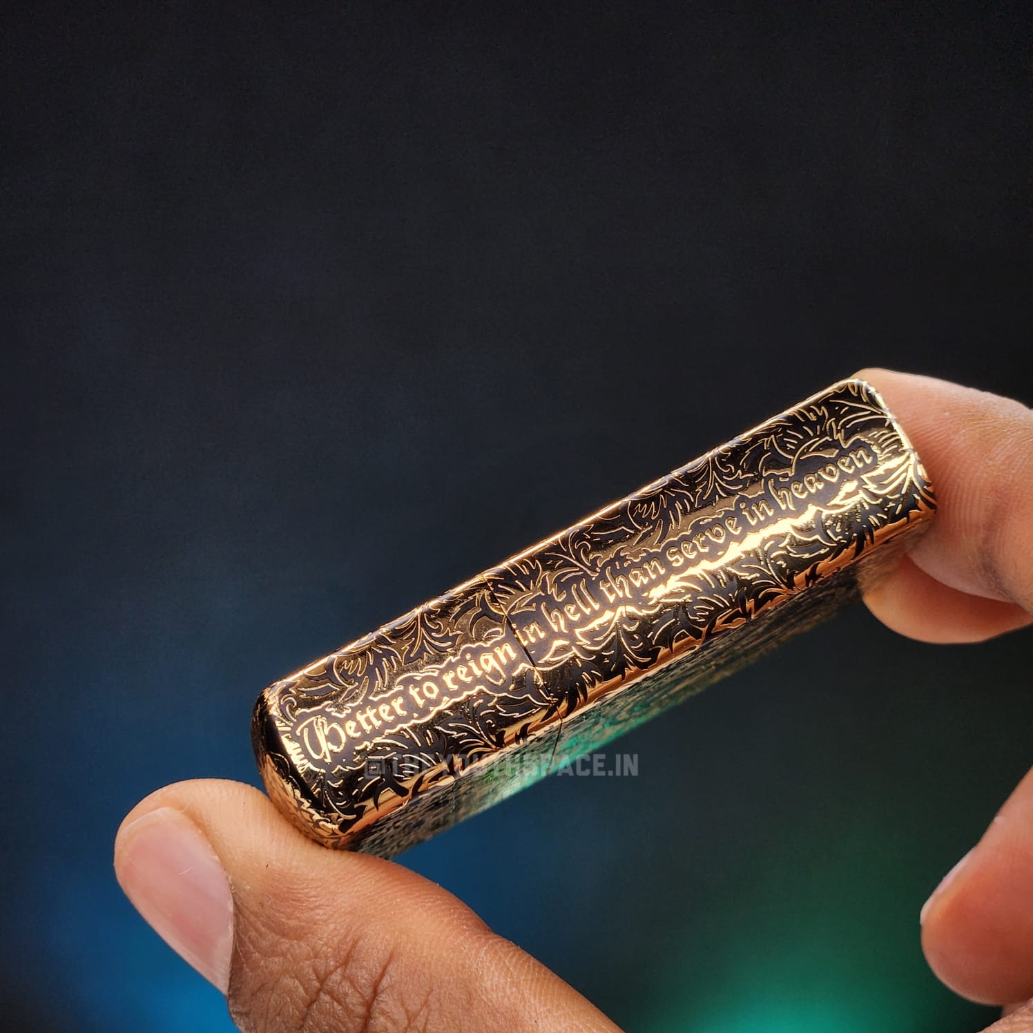 ZORRO Antique Brass Pentagram Engraved Lighter 2025 Edition