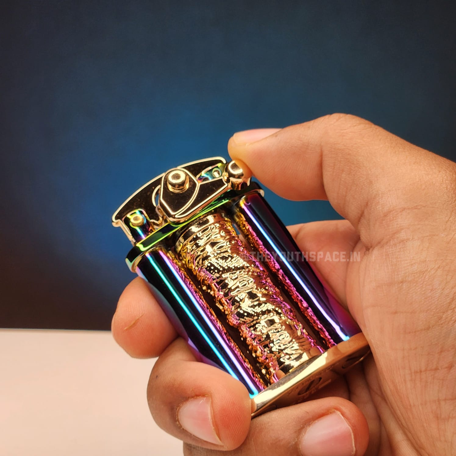 Original Zorro Rotating Dragon Column Rocker Arm Lighter