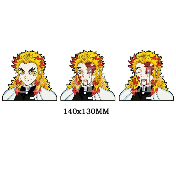 Rengoku 3D motion stickers (code 2)