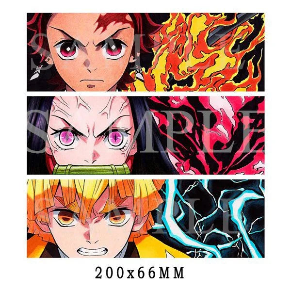 Tanjiro x Nezuko x Zenitsu 3D motion sticker