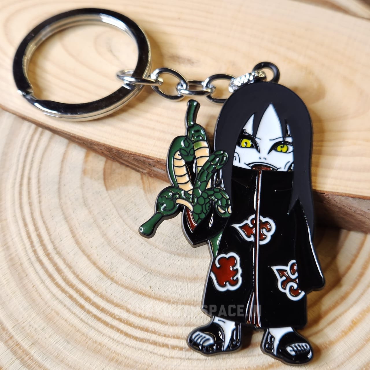 Orochimaru metal keychain