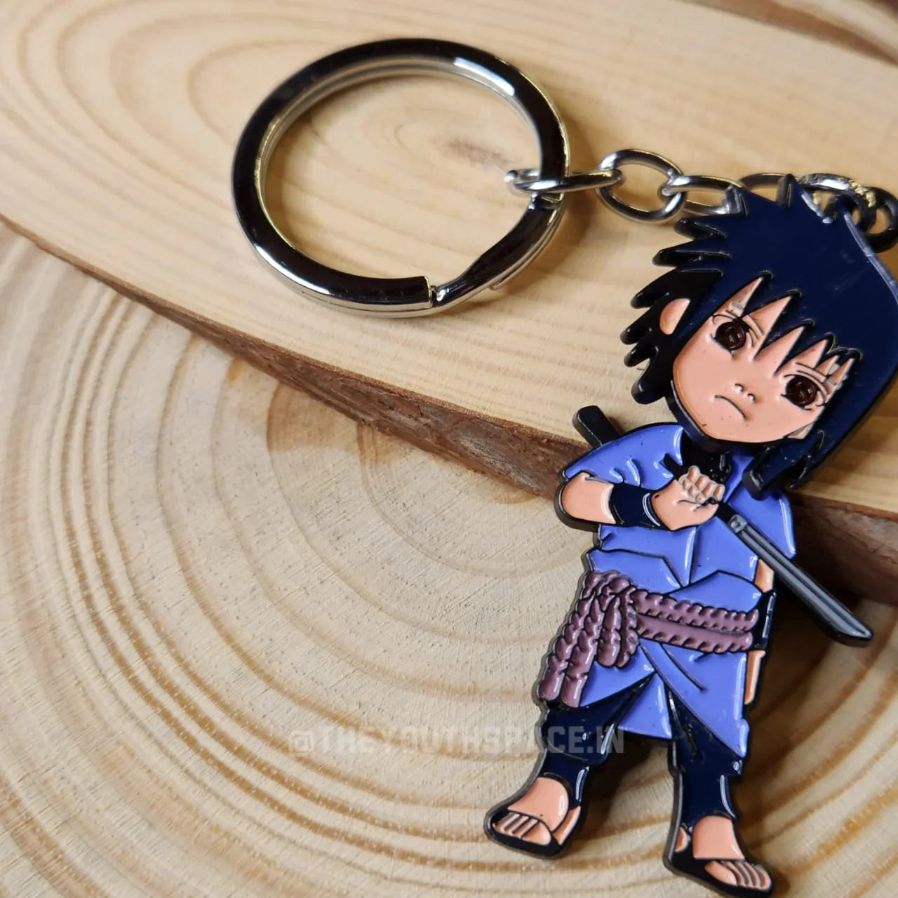 Sasuke bobblehead keychain