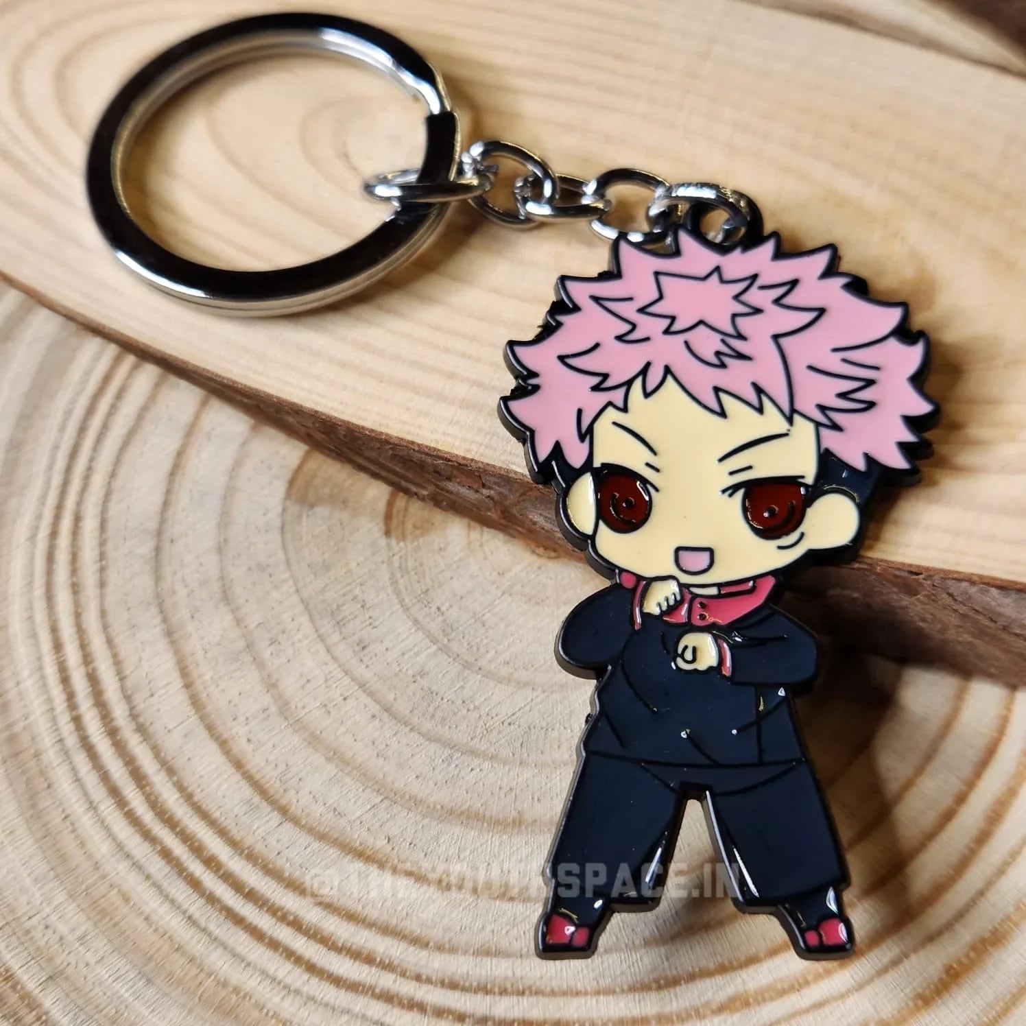 Itadori metal keychain