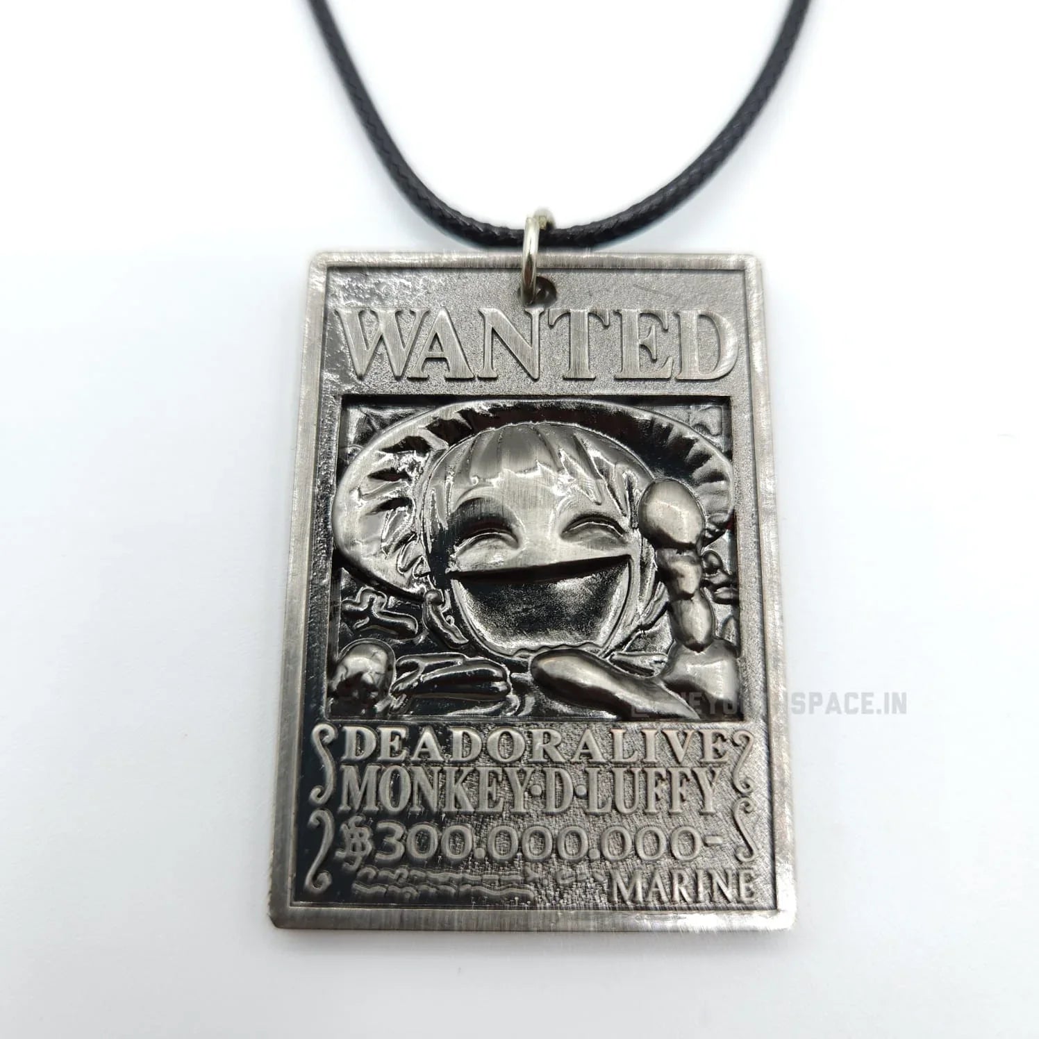 Luffy Wanted pendant