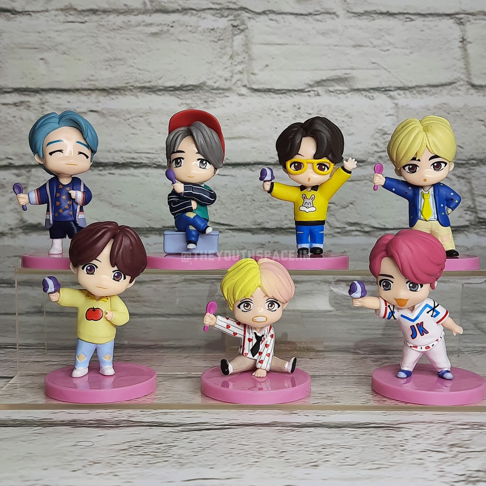 Tiny Tan BR (Set of 7 Figurines)