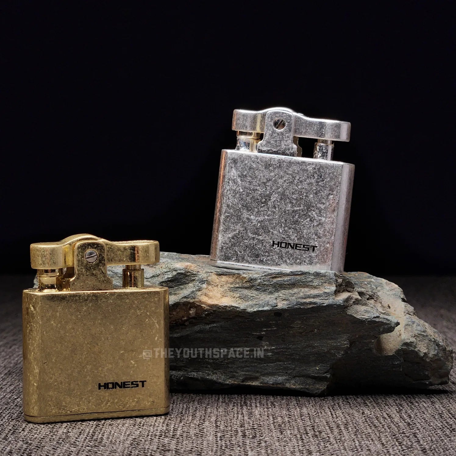 Honest Press Down Vintage Kerosene Lighter