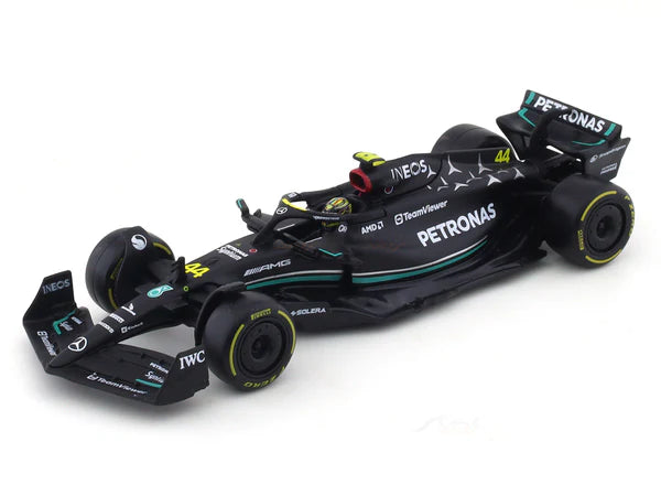 1:43 Bburago licensed diecast Scale Model car Mercedes-AMG W14 E Formula 1  #44 Lewis Hamilton 1:43