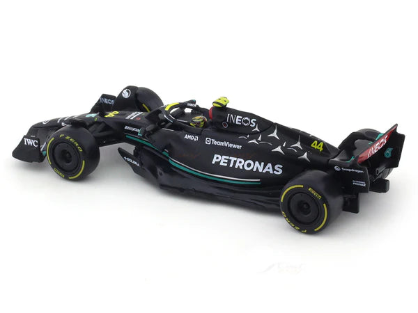 1:43 Bburago licensed diecast Scale Model car Mercedes-AMG W14 E Formula 1  #44 Lewis Hamilton 1:43