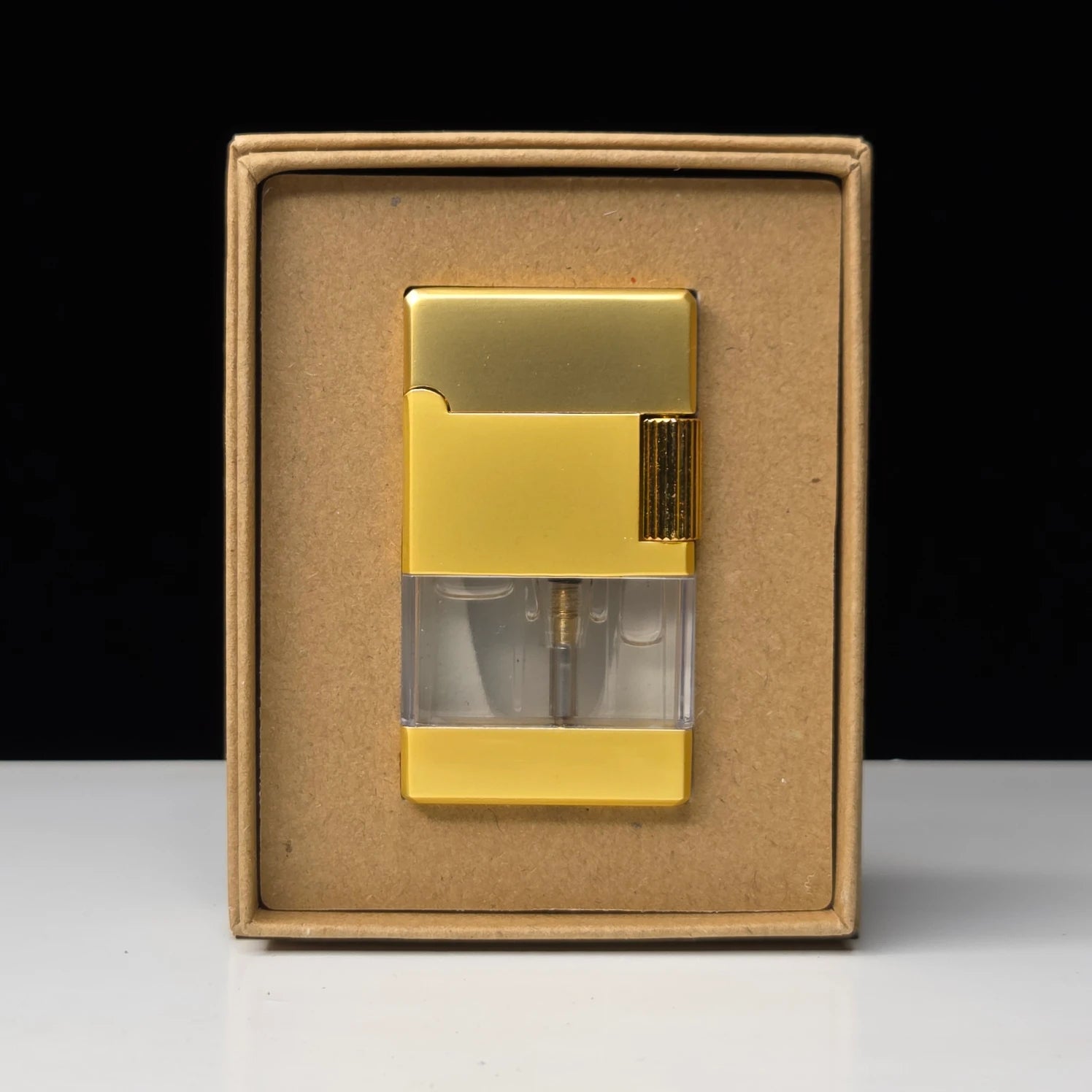 Dual Flame Mode Sleek Lighter (Metallic)