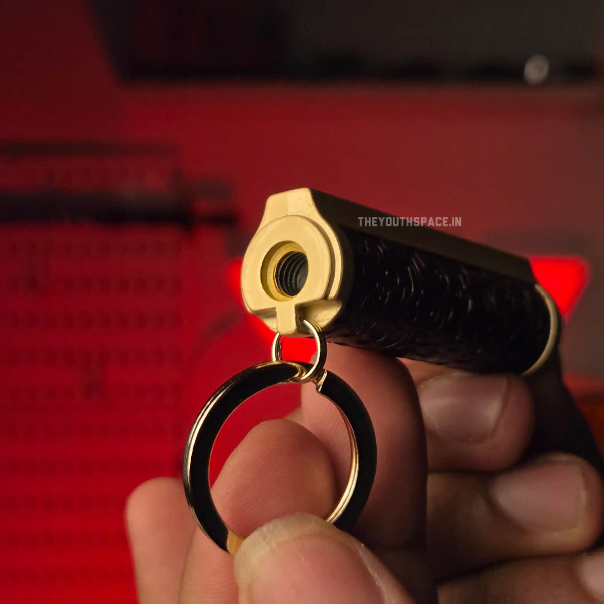 Honest Leather Permanent Matchstick Keychain Lighter