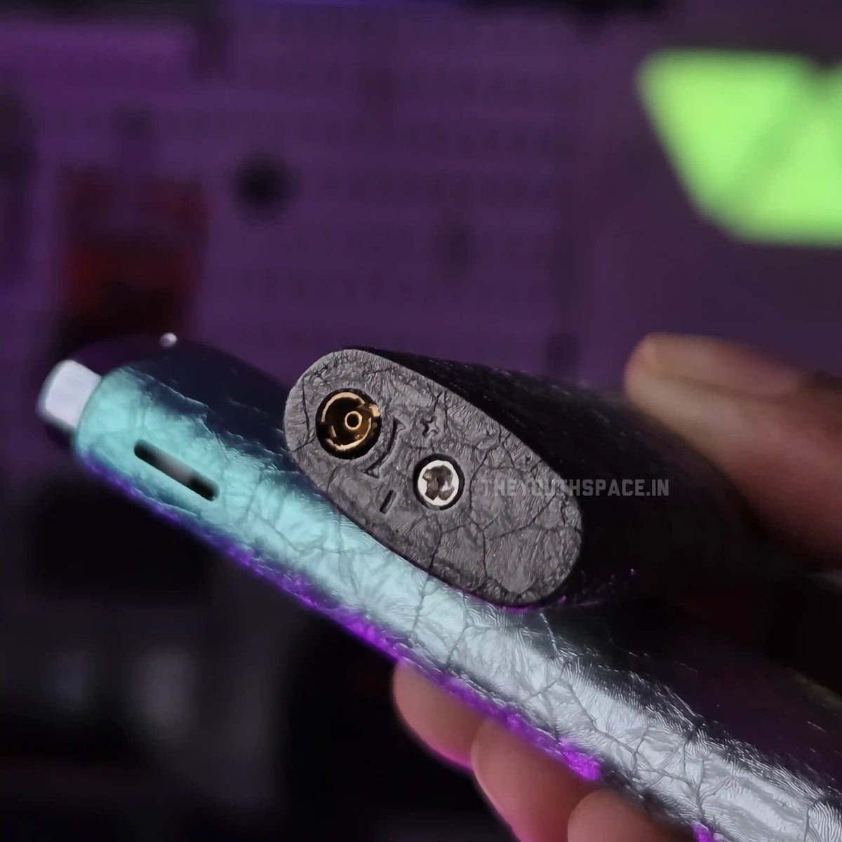 Metallic Ice Crack Torch Jet Flame Lighter