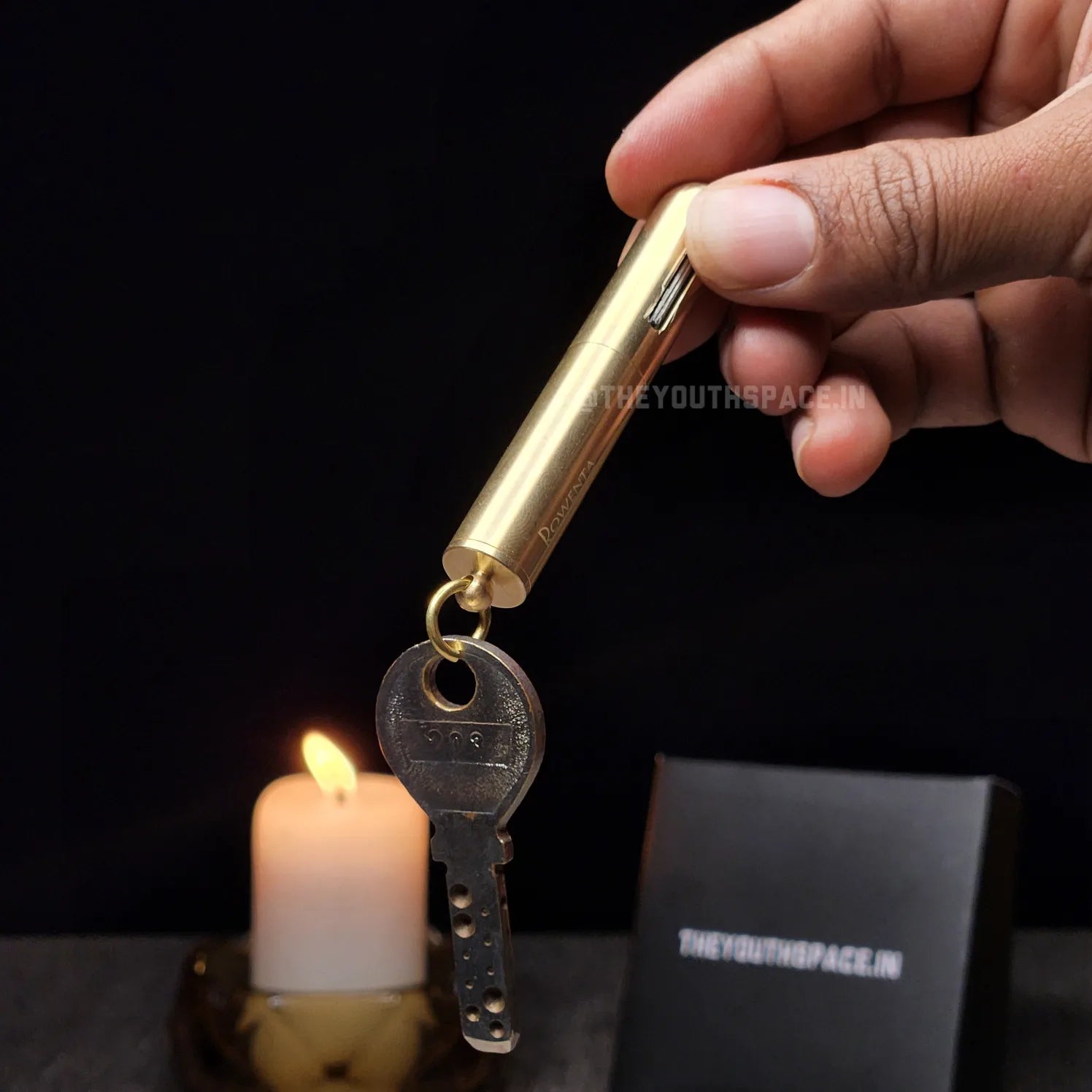 Vintage Brass Strike Lighter