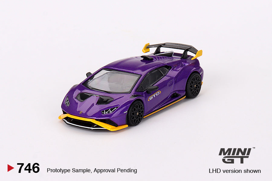 Mini GT Lamborghini Huracán STO Viola Pasifae