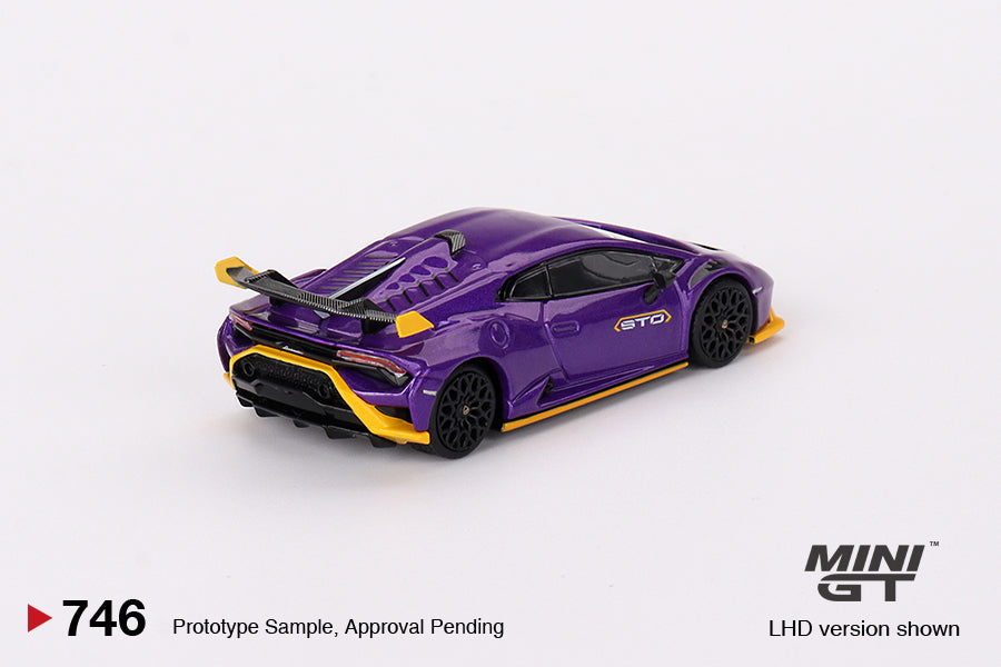 Mini GT Lamborghini Huracán STO Viola Pasifae