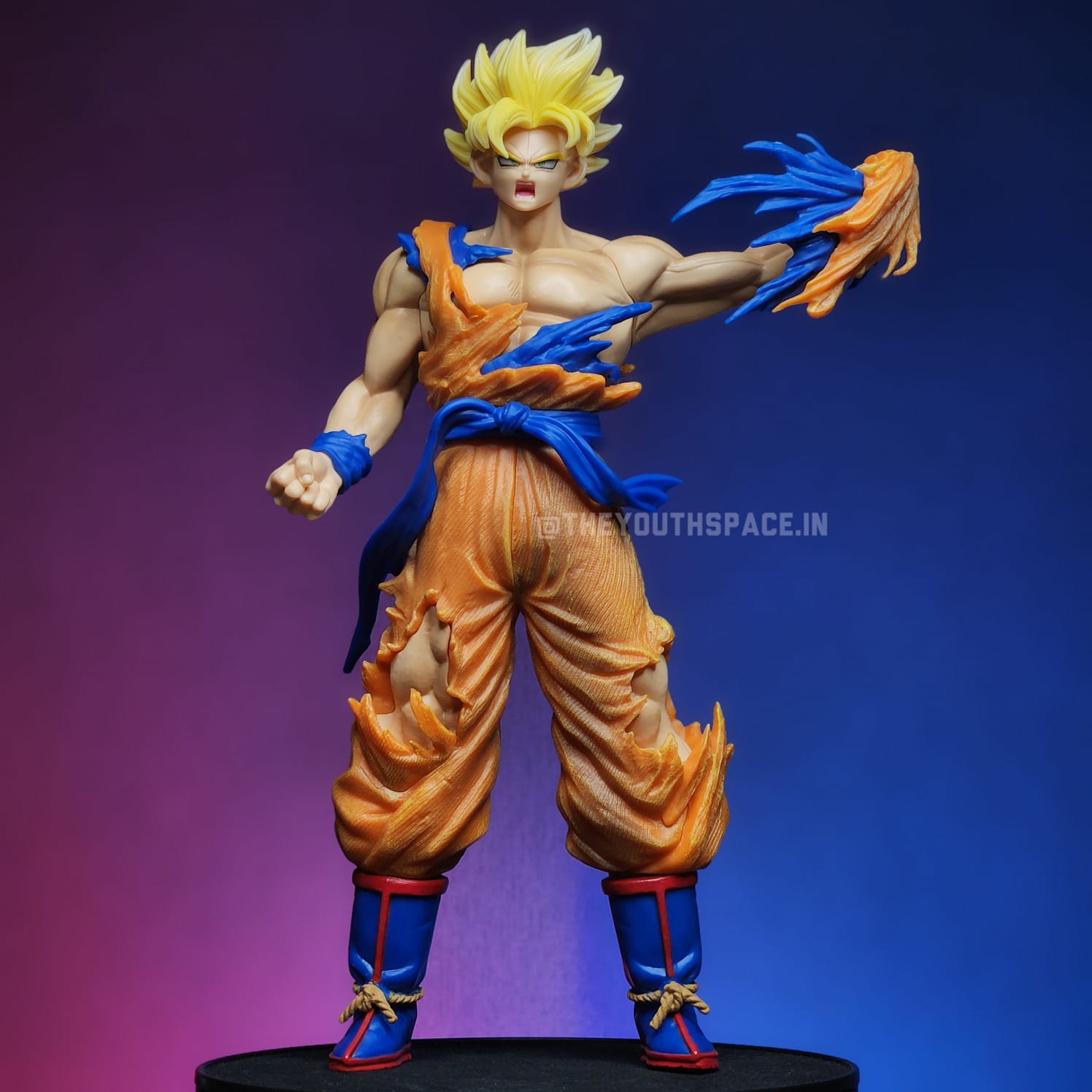 DRAGON BALL SUPER Z AF ACTION FIGURE GOKU SSJ5 SUPER SAIYAN 5 ANIME TOY 25CM