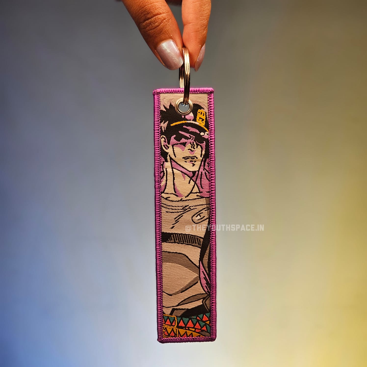 Jojo's Bizarre Adventure Flip Side Embroidered Keychain (15 cm)