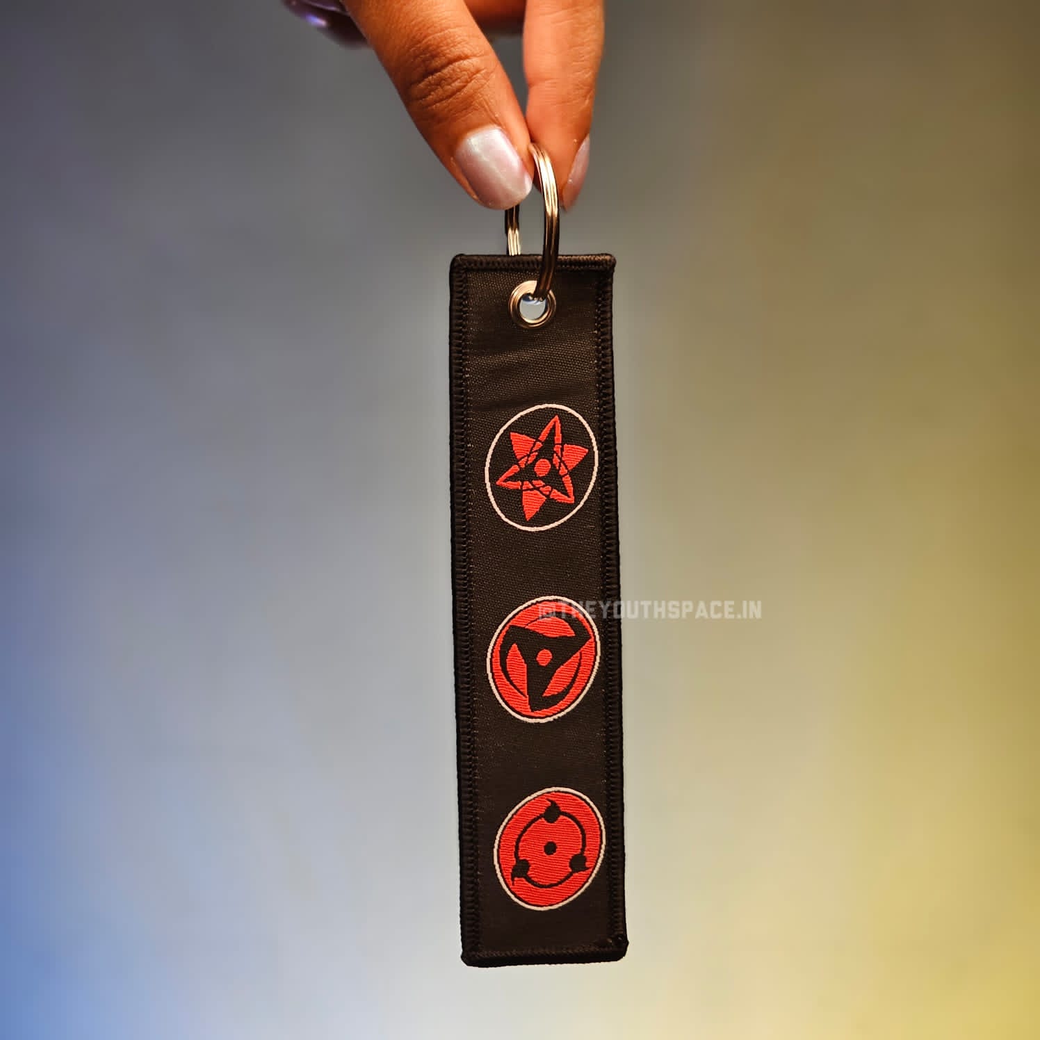 Kakashi Flip Side Embroidered Keychain (15 cm)