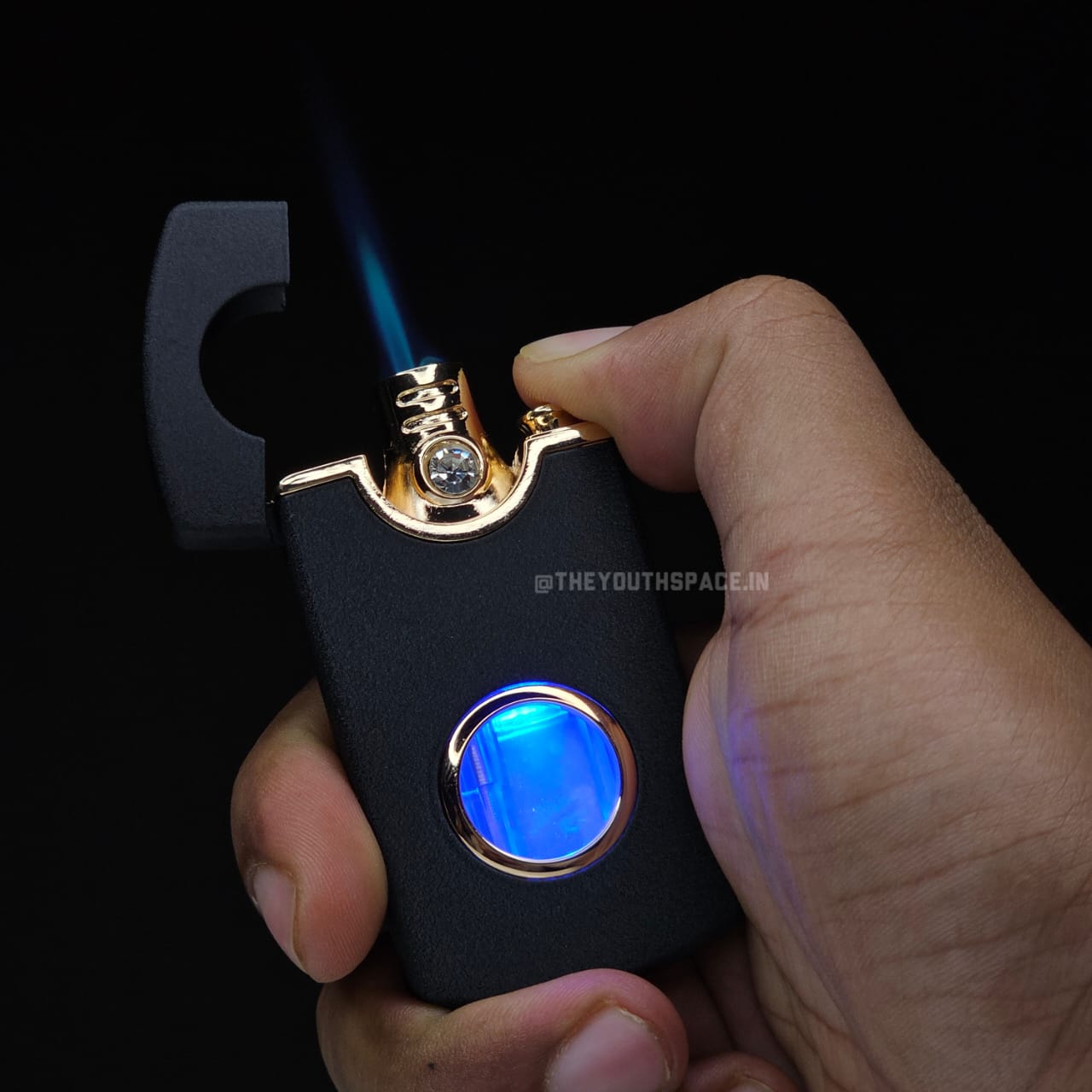 Fancy Dual Flame jet lighter