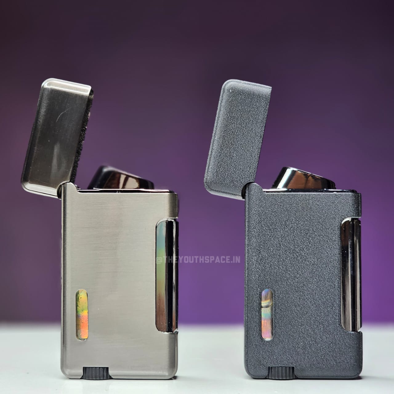 Sleek Fancy dual jet lighter