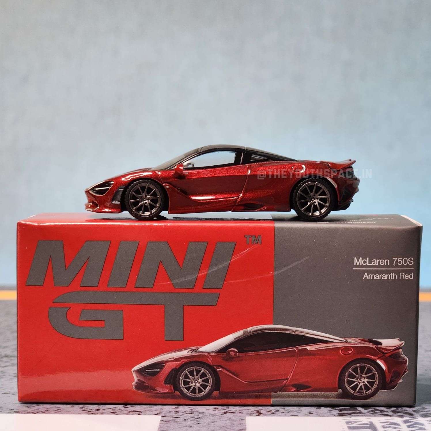 Mini GT McLaren 750S Amaranth Red