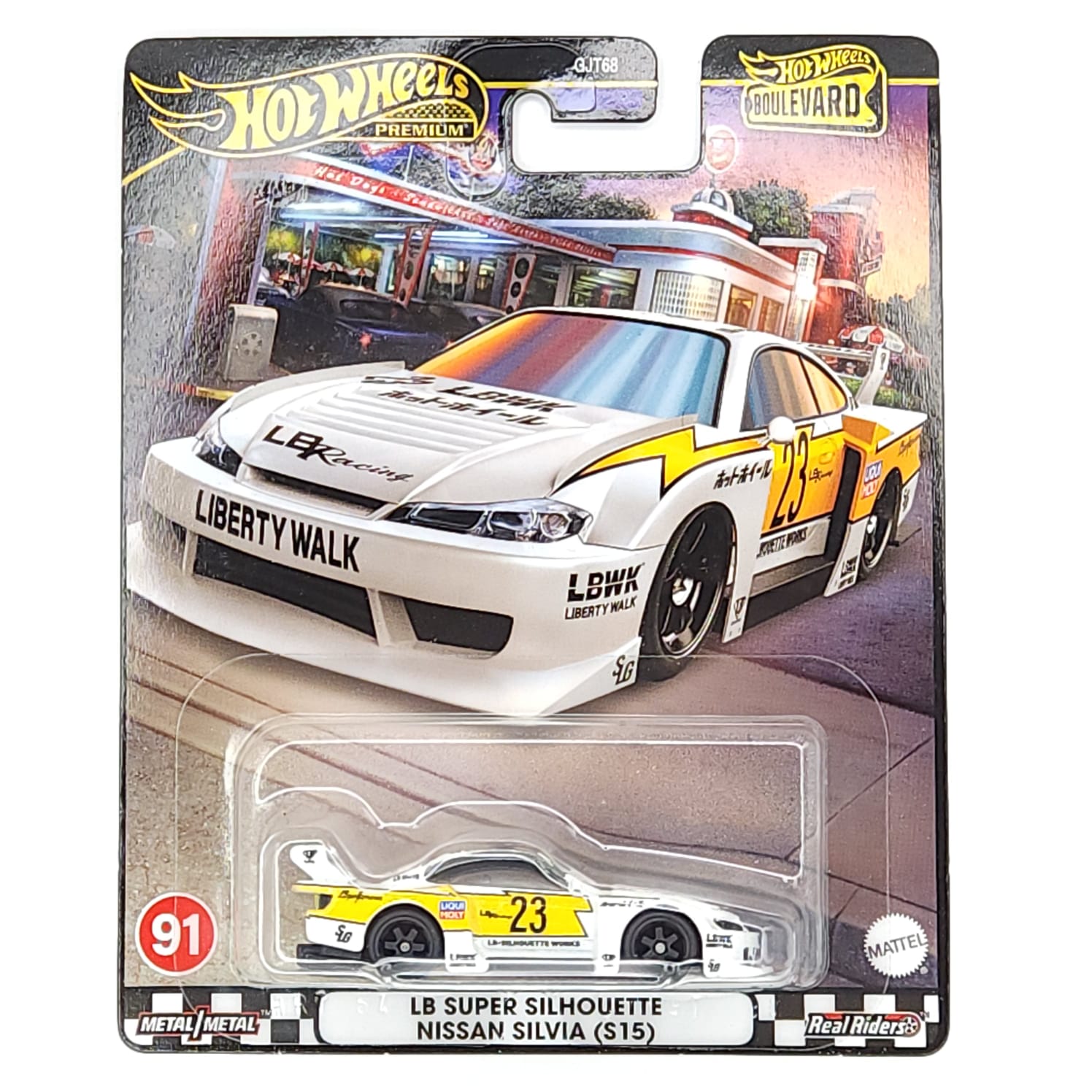 Hotwheels Premium Boulevard Lb Super Silhouette Nissan Silvia S15