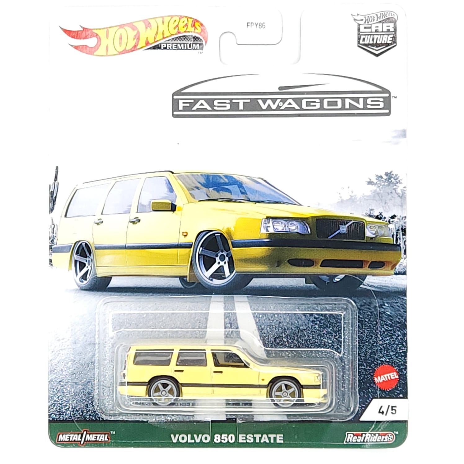 Hot Wheels Premium Fast Wagons Volvo 850 Estate Imported