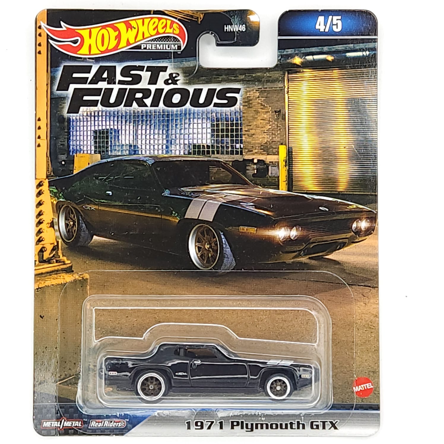 Hot Wheels Premium Fast & Furious 1971 Plymouth GTX The Fate Of The Furious Imported