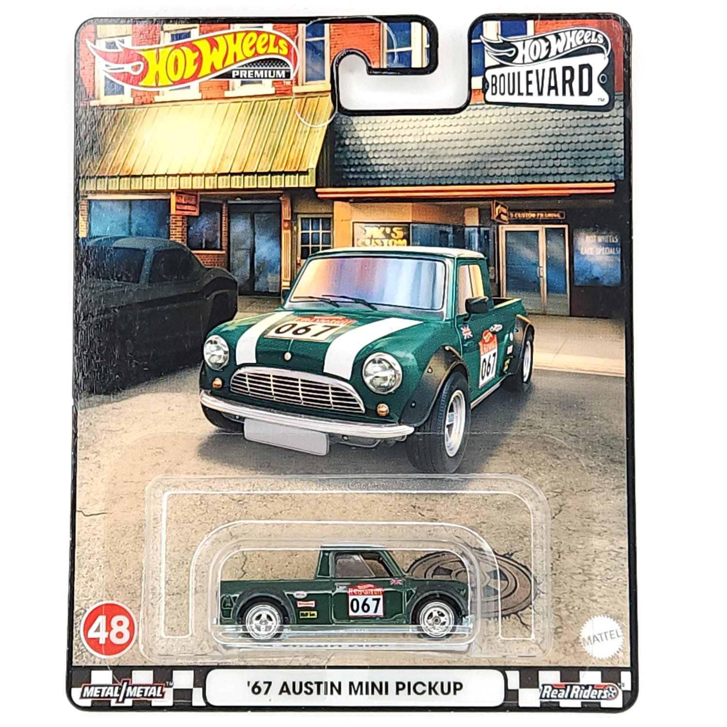 Hot Wheels Premium Boulevard '67 Austin Mini Pickup Imported