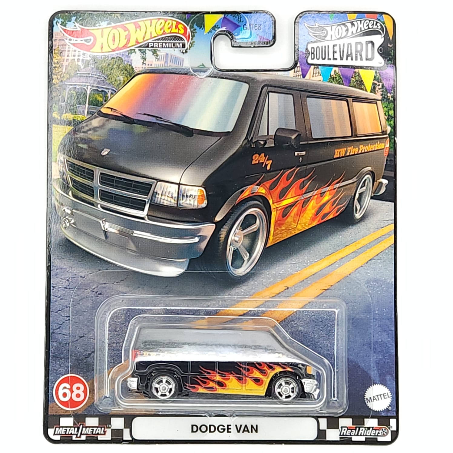 Hot Wheels Premium - Dodge Van #68 Boulevard Imported