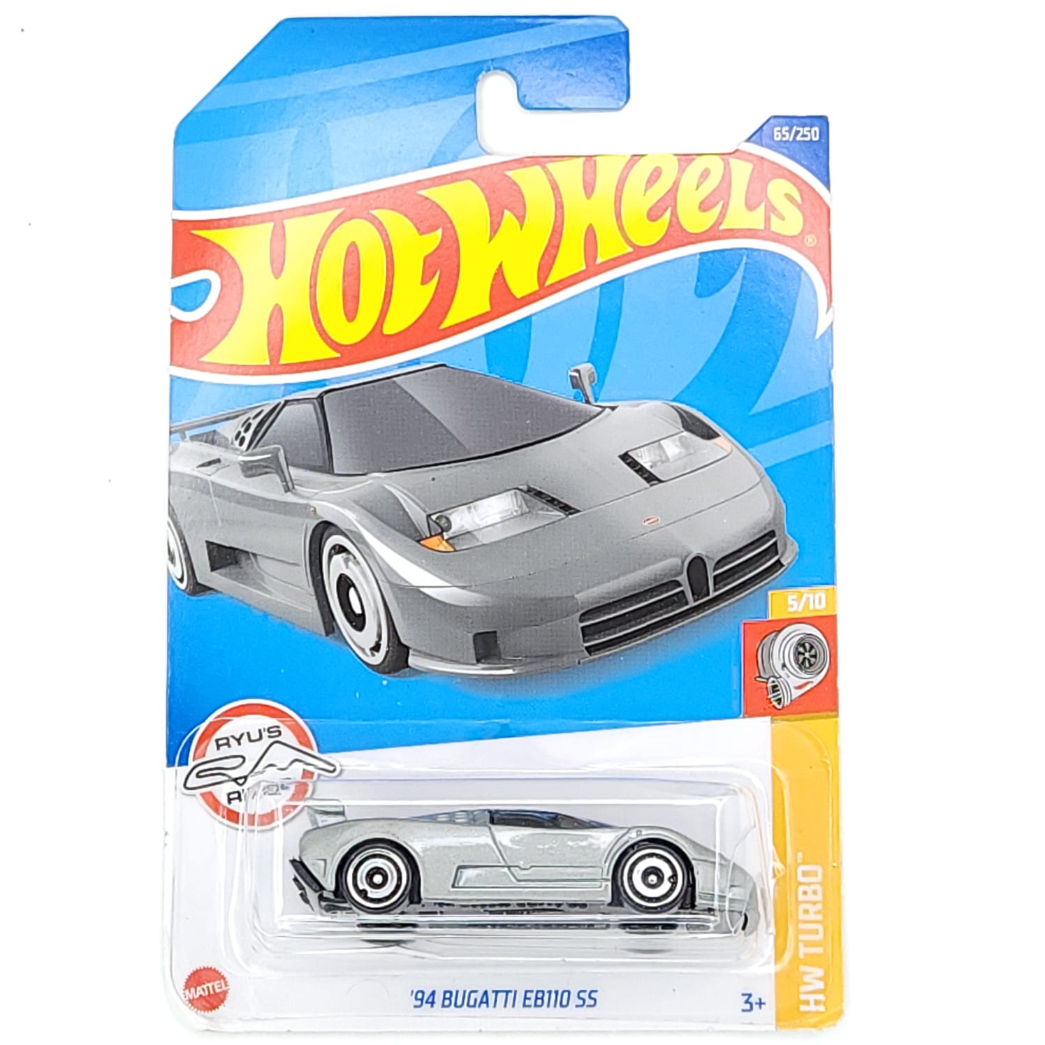 Hot Wheels 91 Bugatti Eb110 SS (Torn blister) Imported