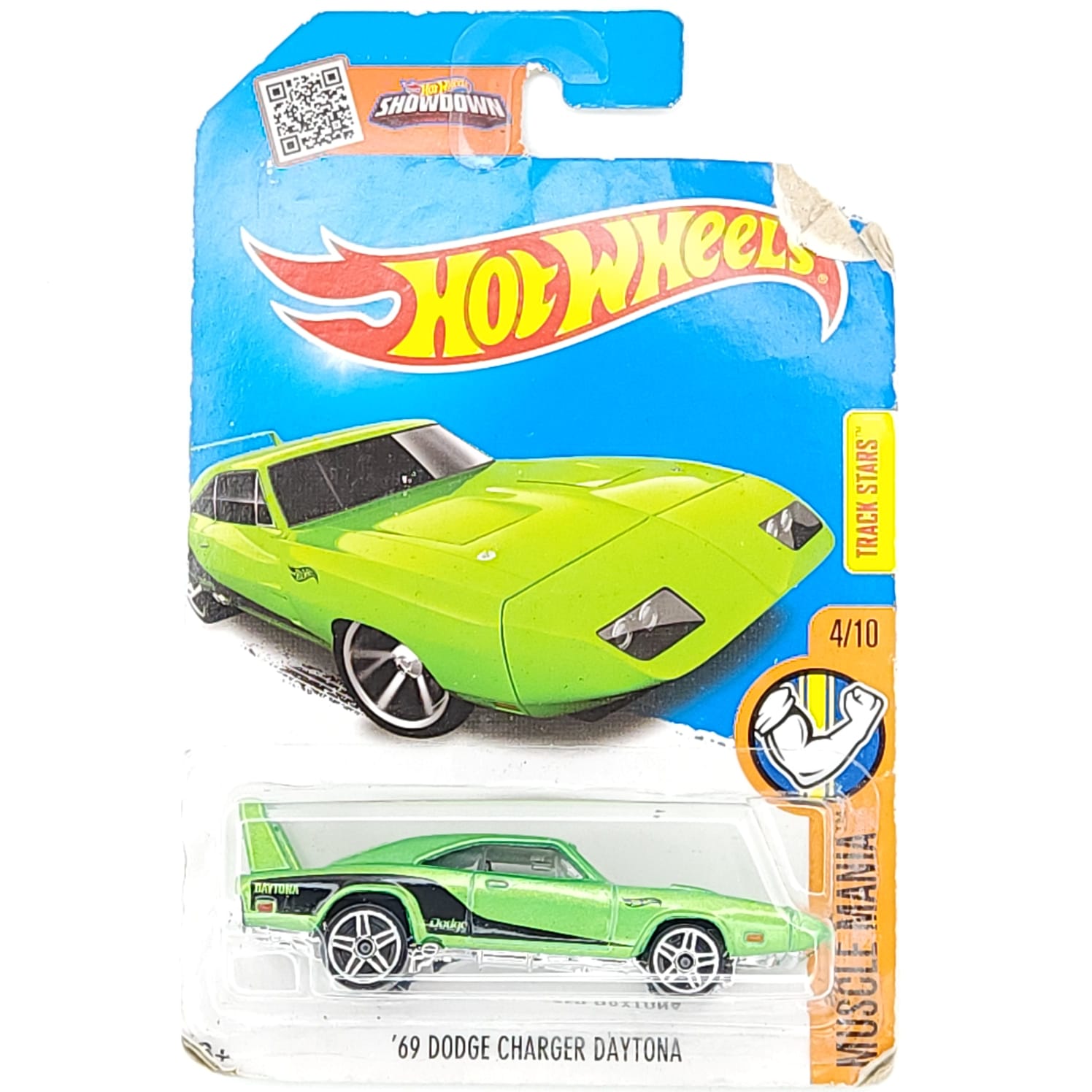 Hot Wheels 69 Dodge Charger Daytona (Damaged Card) Imported