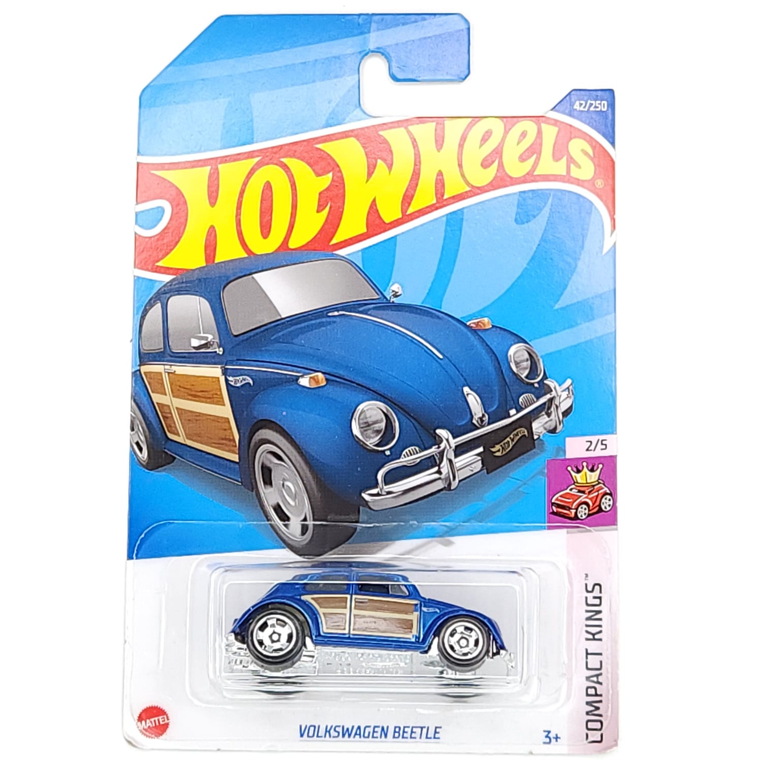 Hot Wheels Volkswagen Beetle Blue Imported