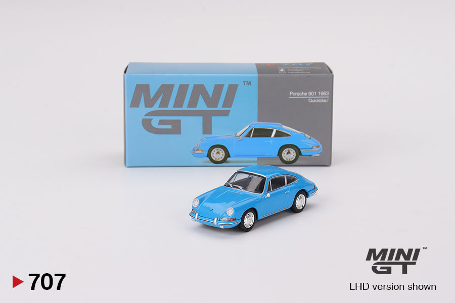 Mini GT Porsche 901 1963 'Quickblau'