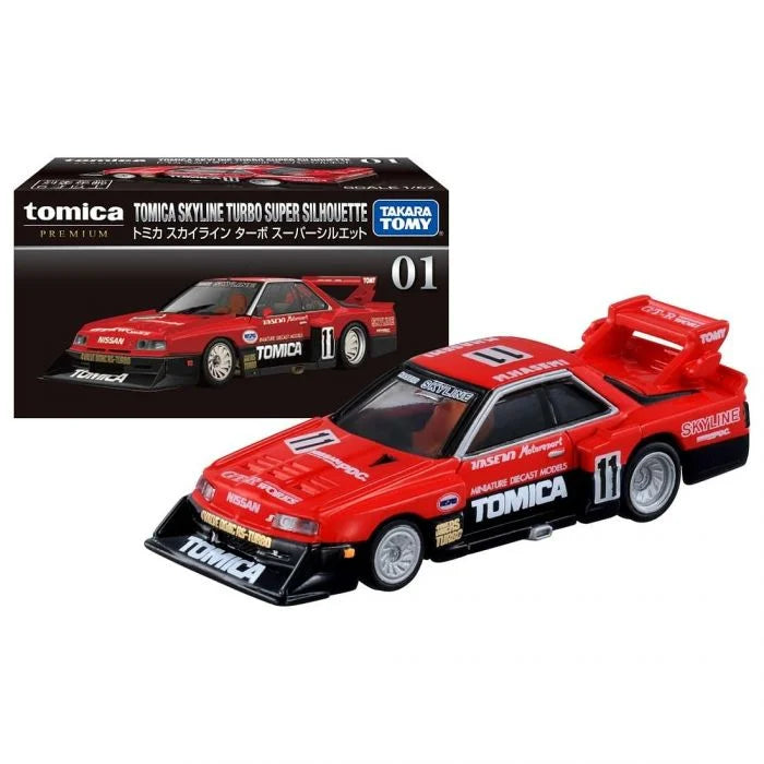 Takara Tomy Tomica Premium Nissan Skyline Turbo Super Silhouette 1:67 No.01 Red